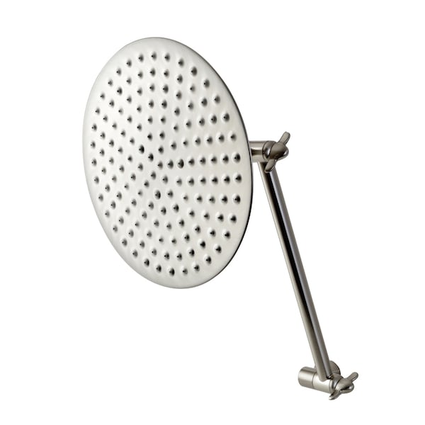 Shower Head, Brushed Nickel, Wall Mount